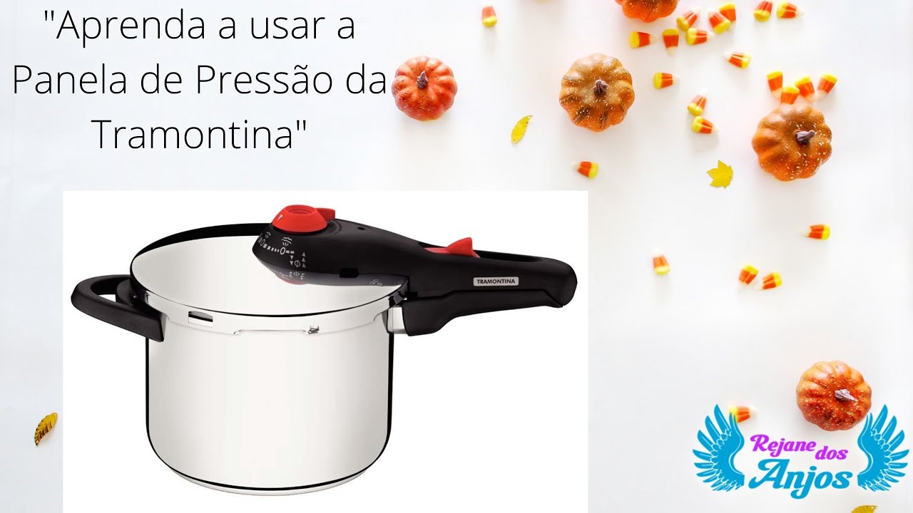 Aprenda a usar a Panela de pressão da Tramontina e de quebra um delicioso feijão