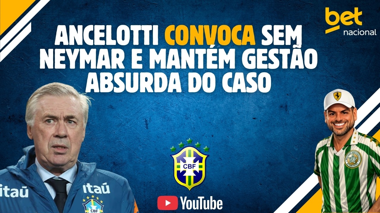 Ancelotti faz testes, deixa Neymar fora e segue o show