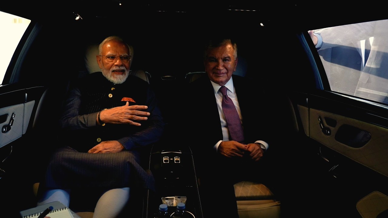 Inside PM Modi's day in Tashkent | Warm welcome, Yangi Uzbekistan Monument & diaspora connect