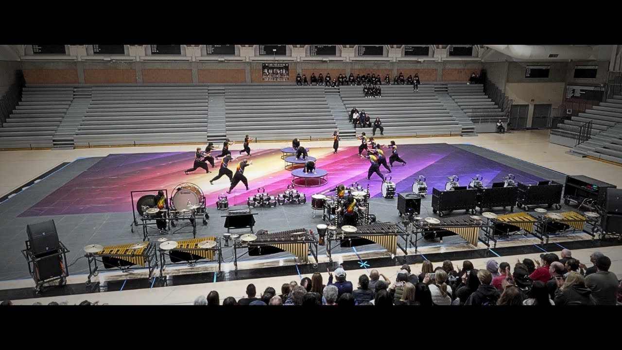 Clovis North Winter Percussion (2025)  -- Performing its show (4k) Empathogen