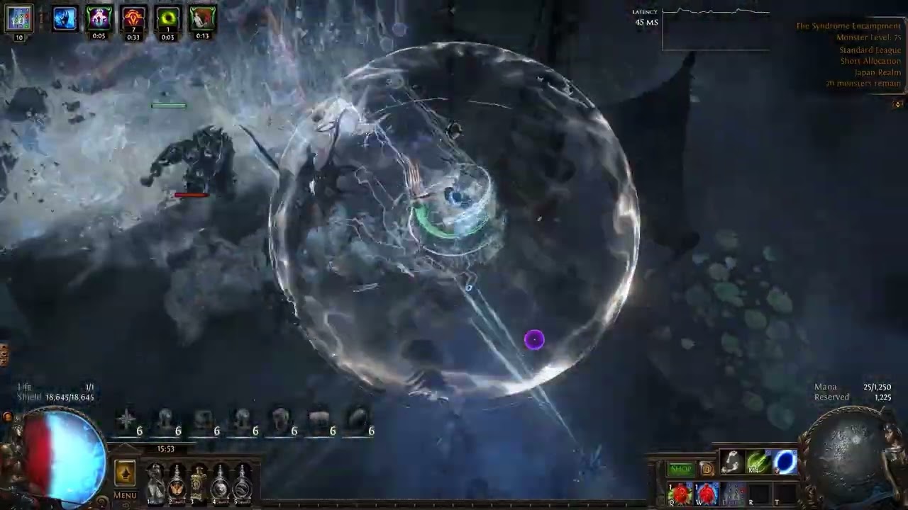 [3.27] Blasting Simu | 12L Aura stacking MF Forged Frostbeaer | Standard