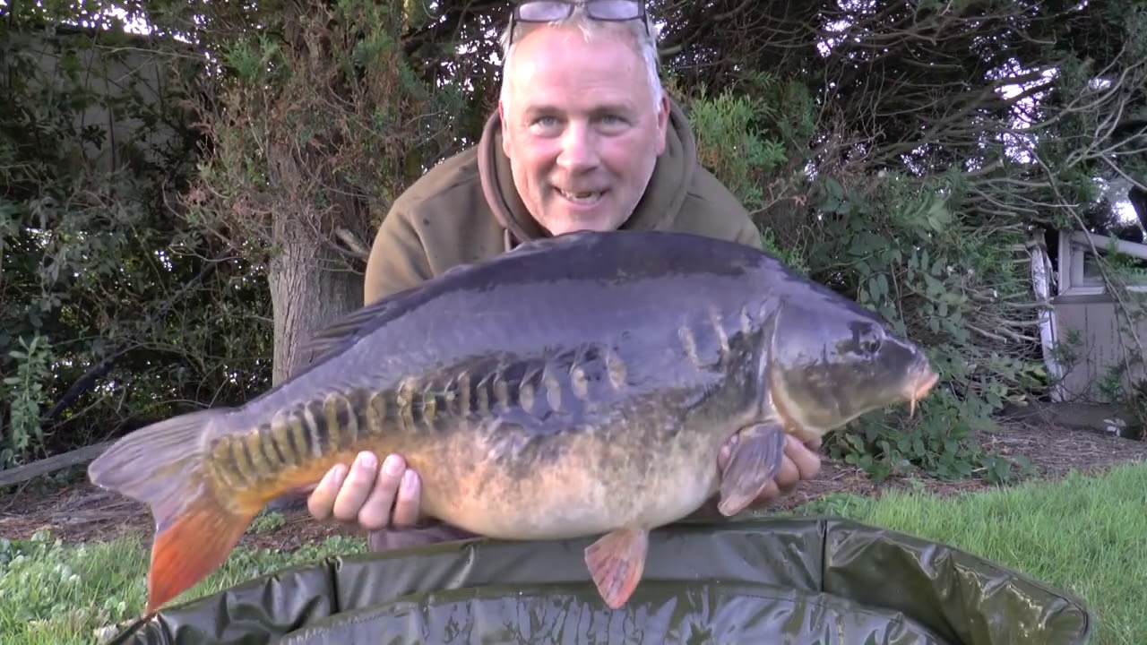 Karpervissen op het Boezemwater.