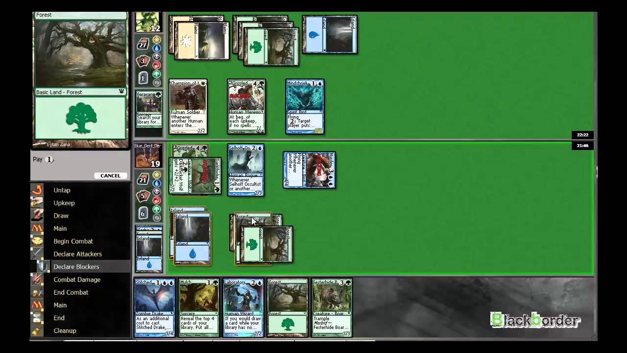 www.blackborder.com Innistrad Sealed 1 - Round 1