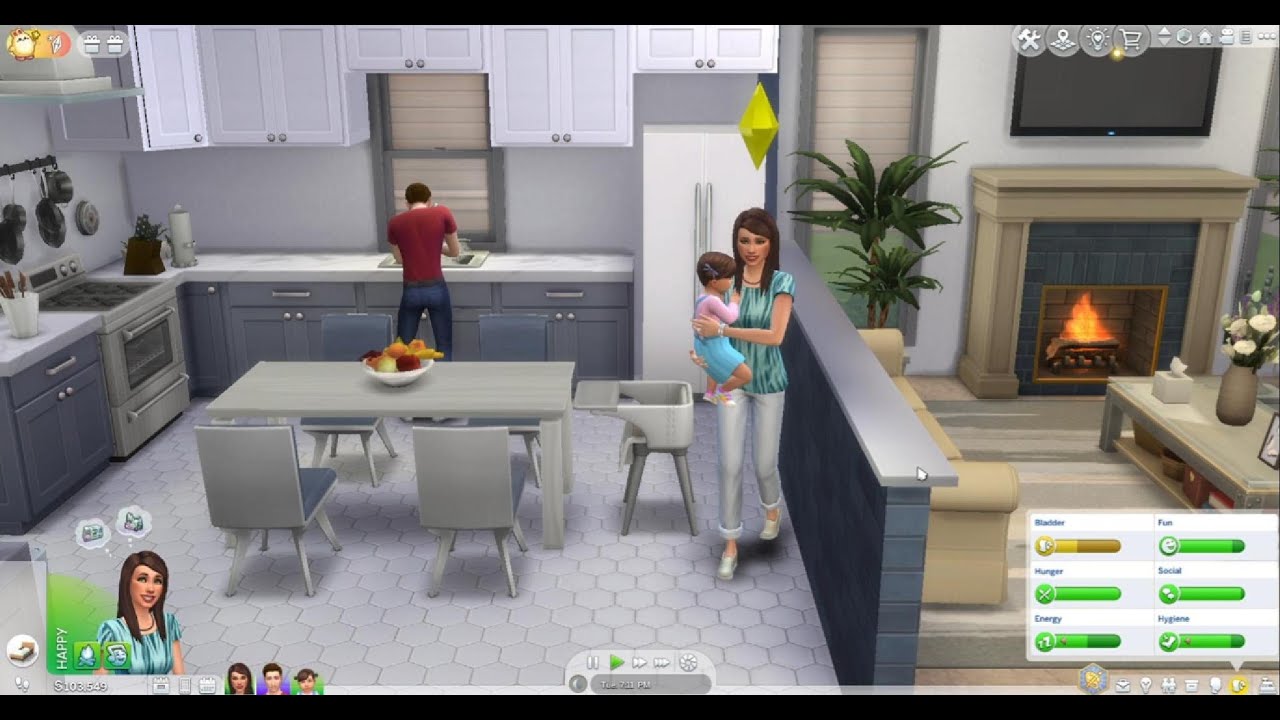 A Day in the Life  Sims 4#sims4 #sims4familylife