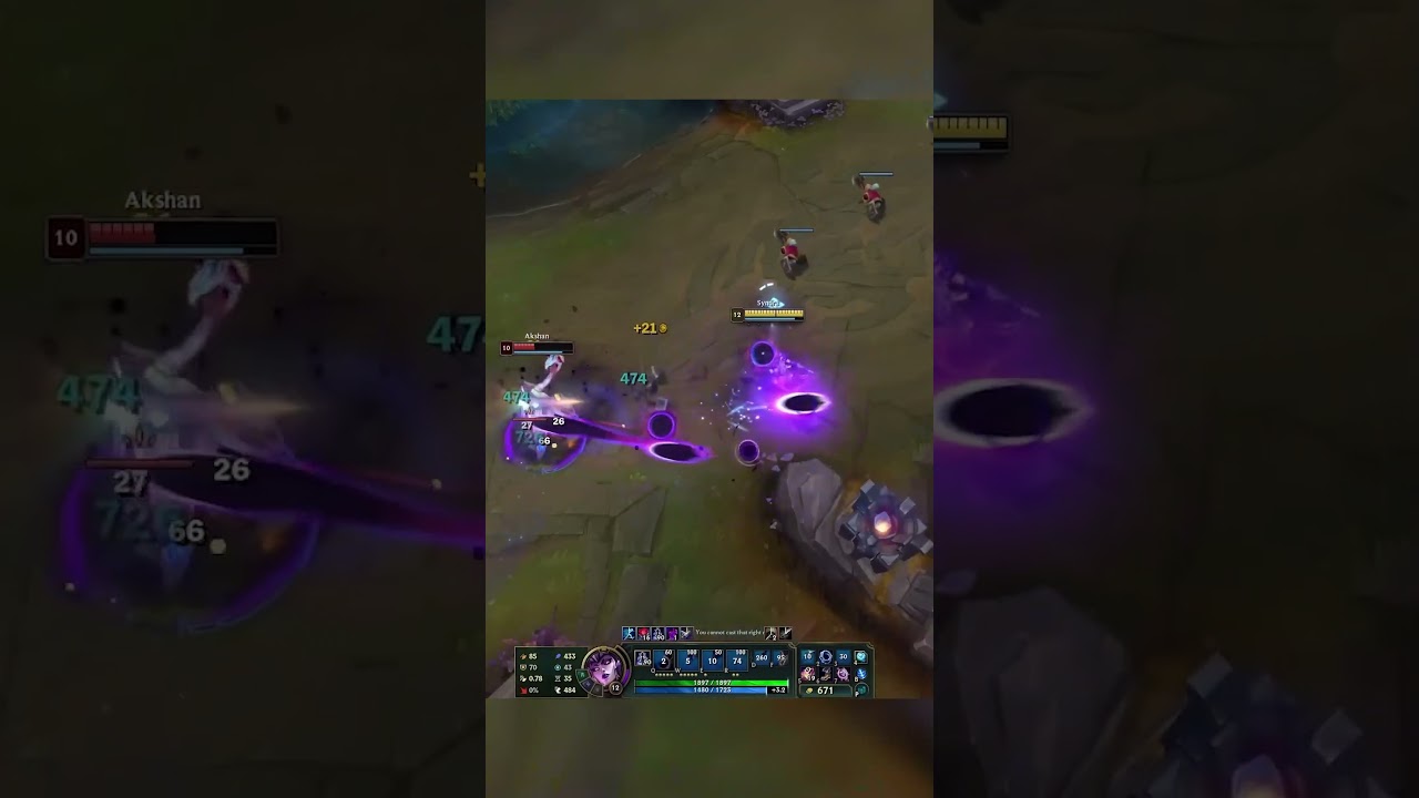 The Syndra 100 To 0 Combo #leagueoflegends