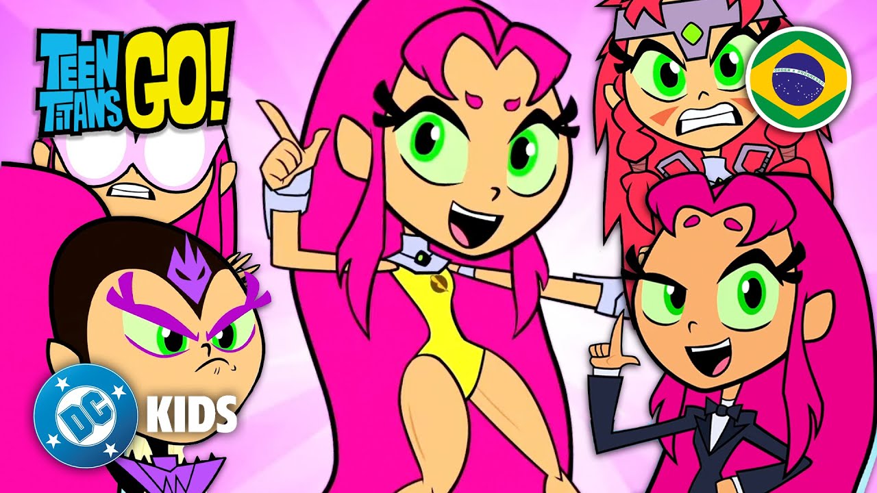 🩷 O Multiverso da Estelar! | Teen Titans Go! em Portugu&ecirc;s 🇧🇷 | @DCKidsBrasil