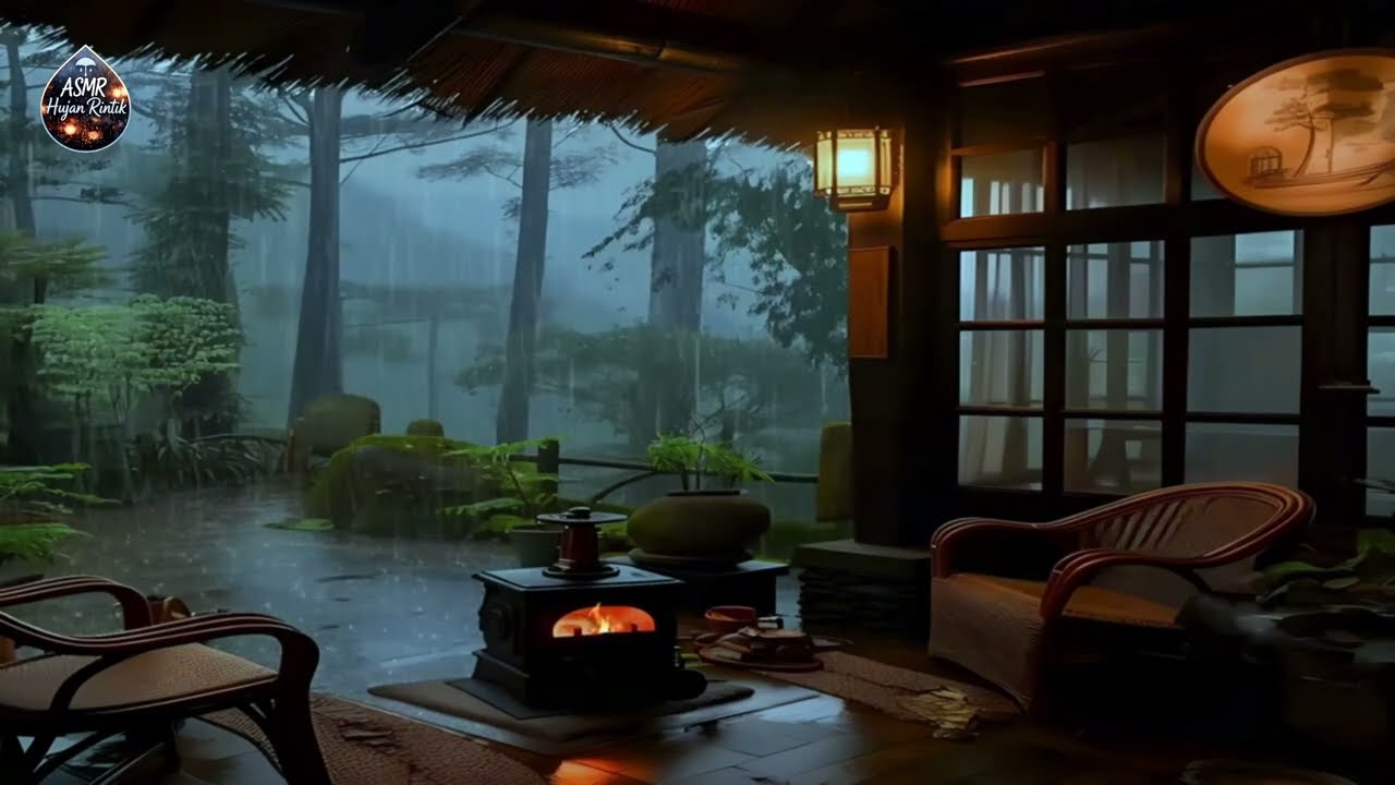 ASMR Hujan Rintik di Jendela 🌧️ | Rain Sounds for Sleep & Relax
