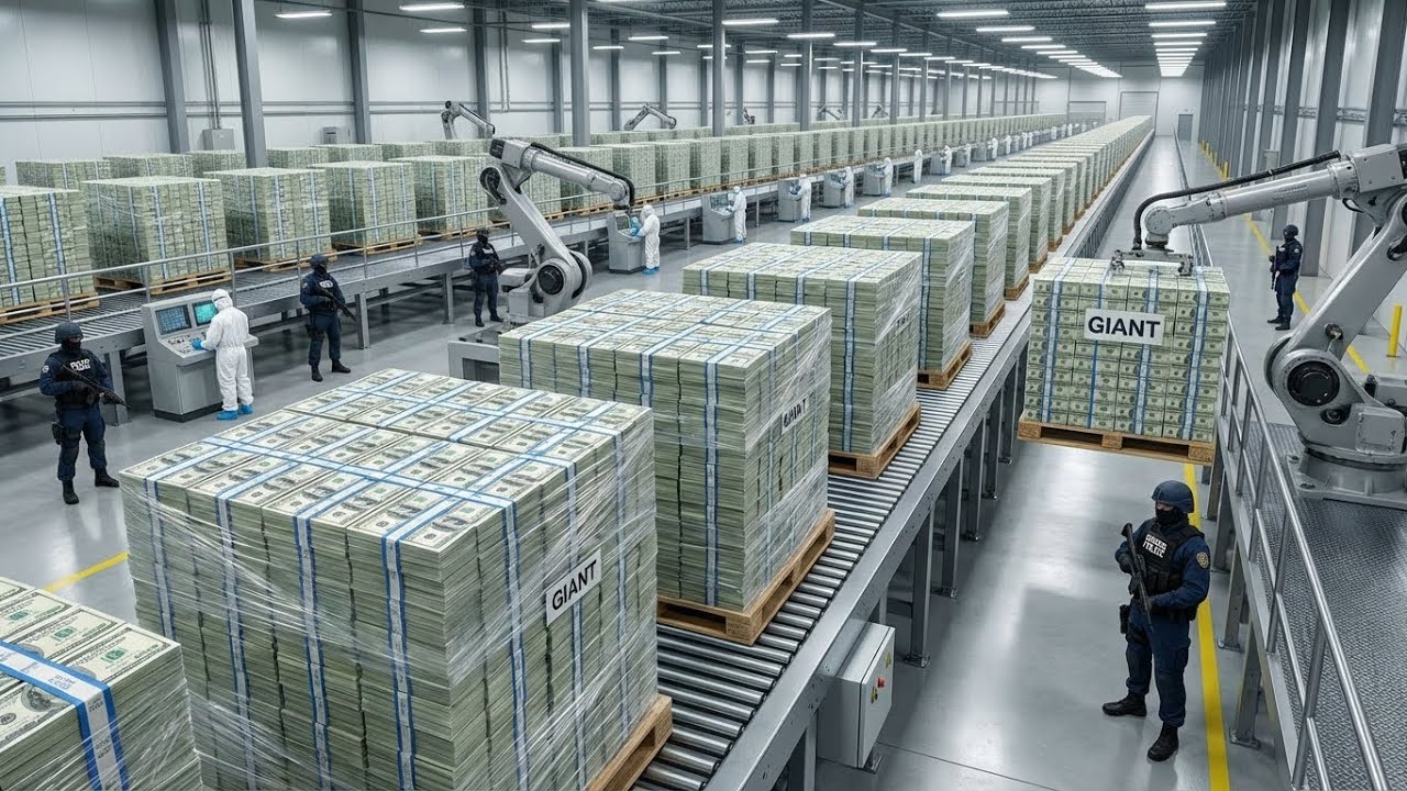 Inside the US Money Factory: How the $100 Bill is Made