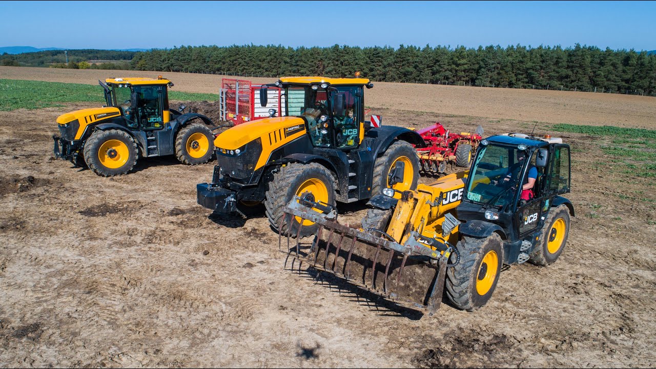 Trágyaszórás 2021 - JCB TEAM 💪 JCB 4190 + Annaburger | JCB 8330 + Vaderstad | JCB 536-60