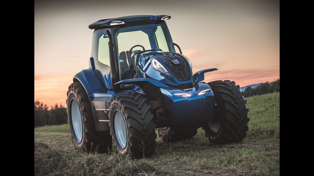 The New Holland Agriculture Methane Powered Concept Tractor (Full Version)