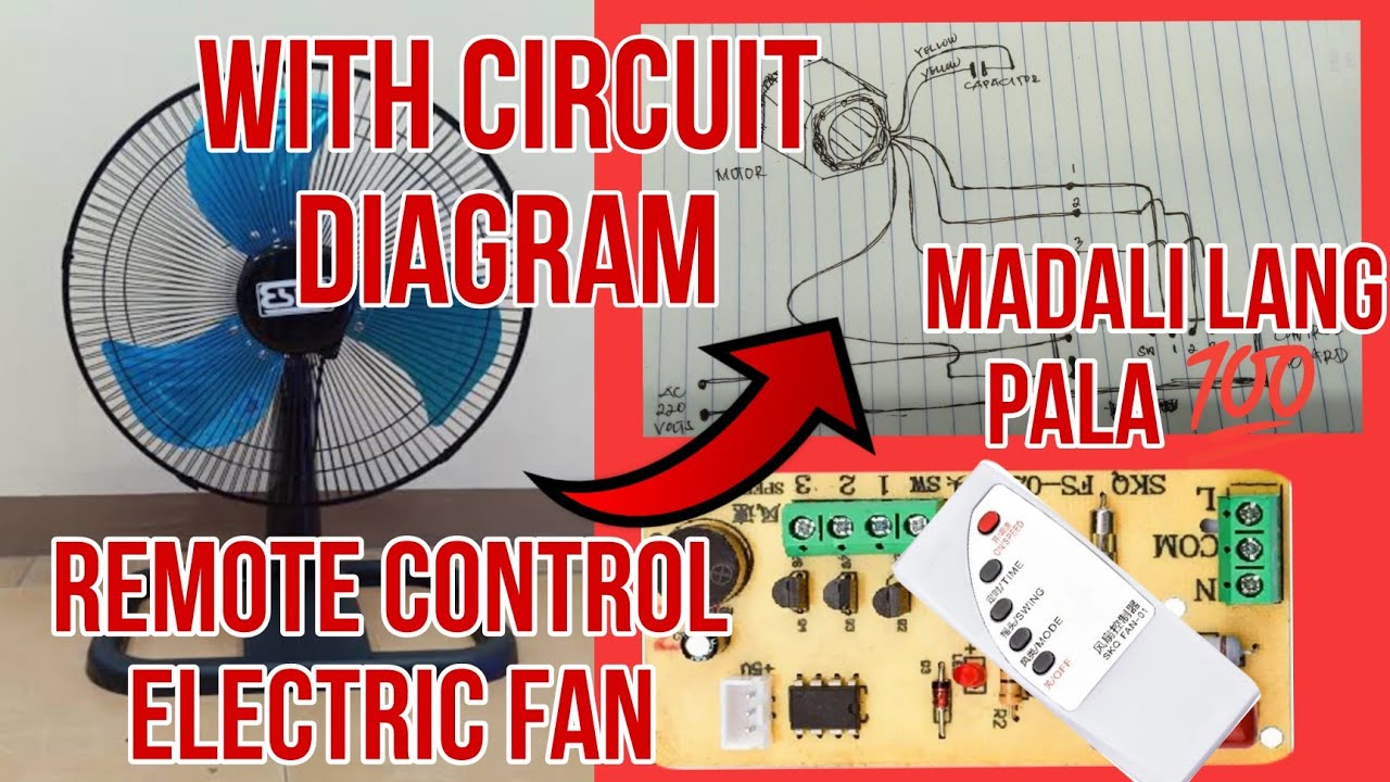 DIY Remote Controlled Electric Fan | EJ Tech Tutorial