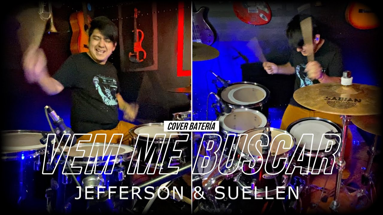Vem Me Buscar | Jefferson & Suellen | Cover Batería | 🥁🔥🎧
