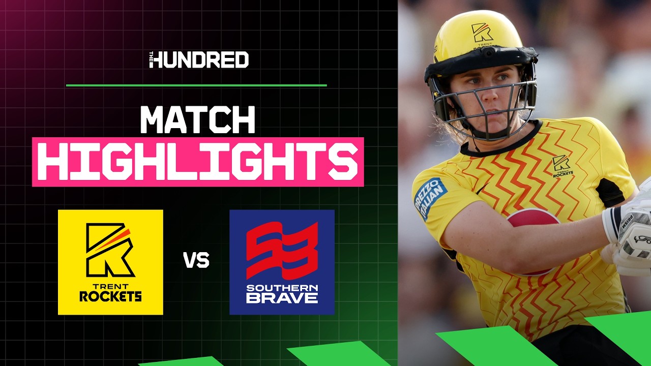 The battle to book a place in the Final 💥 | Trent Rockets v Southern Brave Highlights