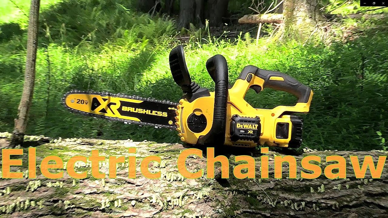 Dewalt ELECTRIC ChainSaw Review