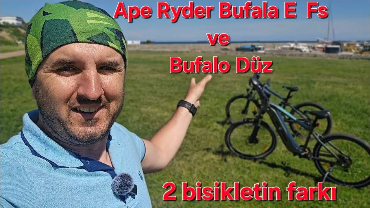 Ape Ryder Bufalo E fs modeli ve Bufalo Düz mtb model farkı