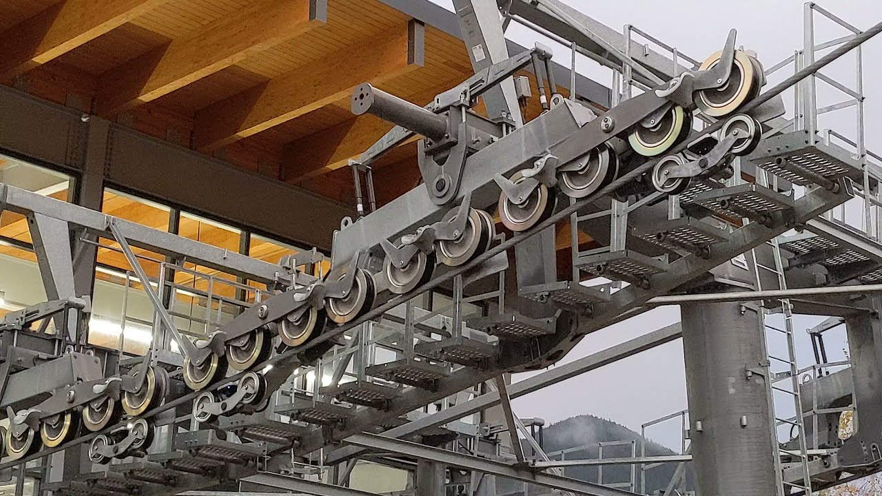 8-CLD Startup Bubble Line + Emergency Stop Ski Lift Doppelmayr