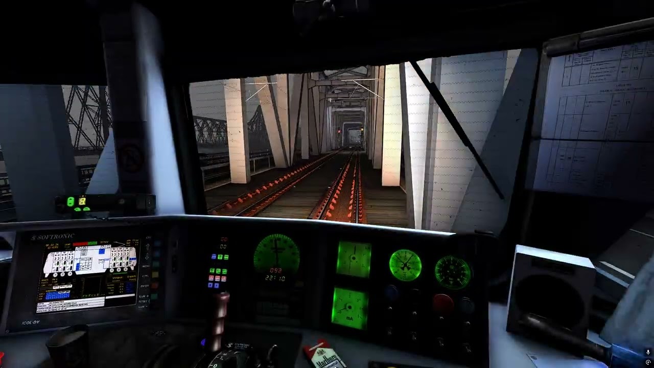 IR1589 Fetesti-Constanta cu o locomotiva lenesa / Train Sim Classic