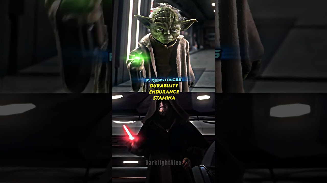 Senate Yoda Vs Post-Order 66 Sidious | #shorts