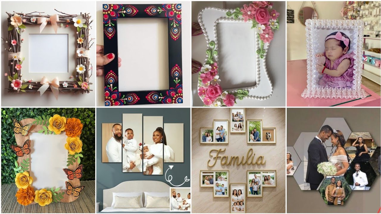 🪄Top 90+ Photo Frame Design Ideas ✨| Beautiful Photo Frame Craft Idea | Easy Photo Frame Ideas