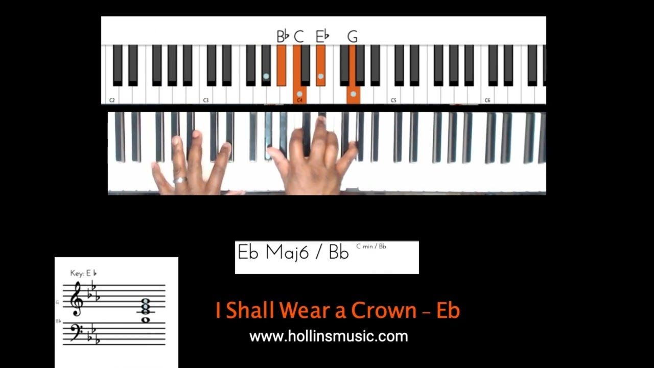 I Shall Wear a Crown | Gospel Piano Tutorial
