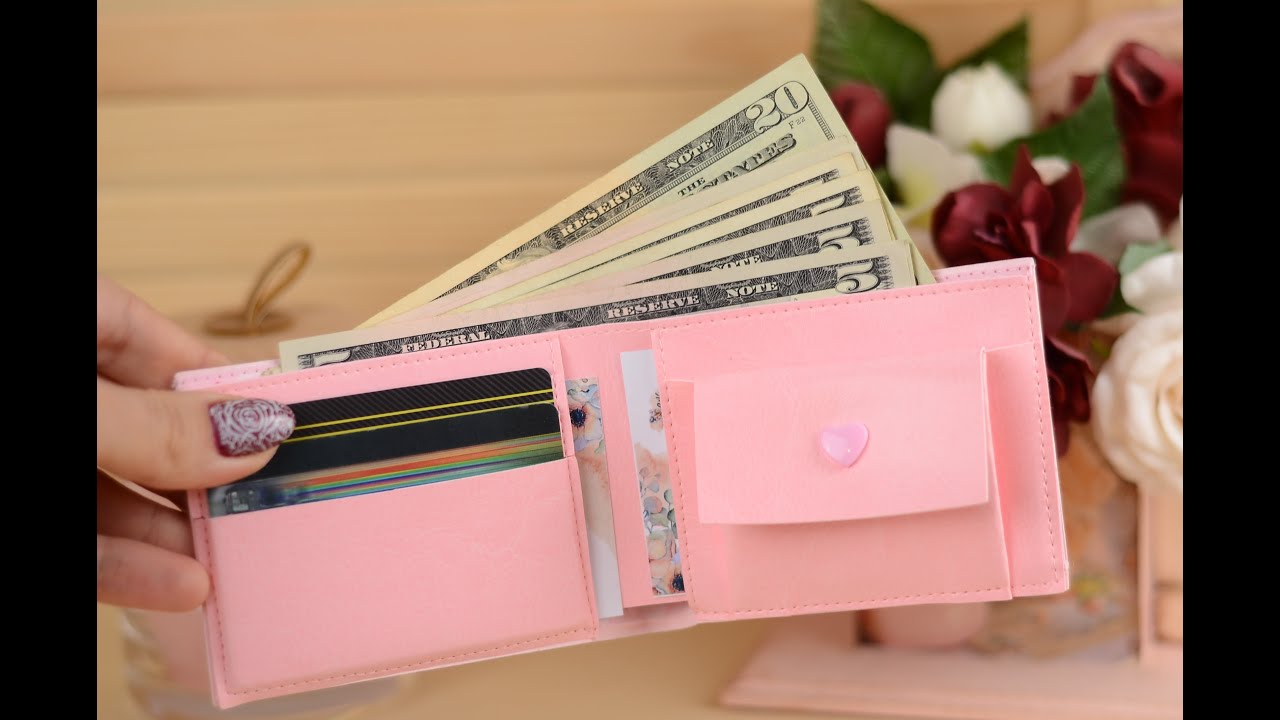 How create a wallet of faux leather