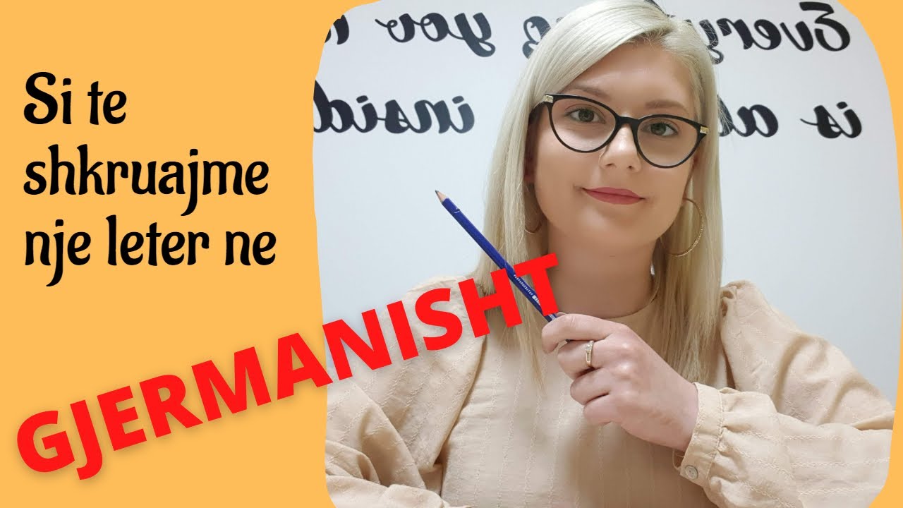 Si te shkruash nje leter ne gjermanisht || Letra gjermanisht per provim || Nancy Prifti