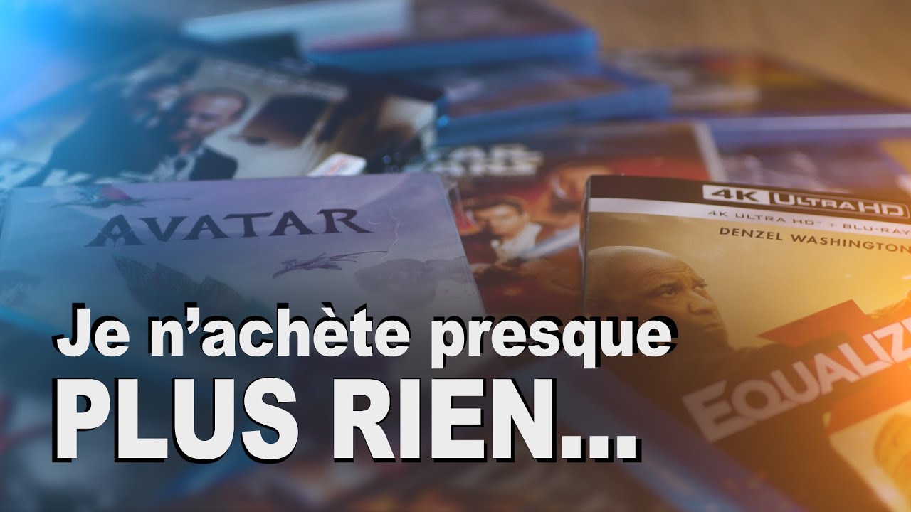 Achats BLURAYS et Steelbooks 4K de Janvier à Mars !