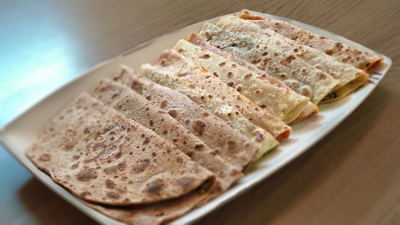طريقة عمل خبز الصاج و المناقيش على الصاج بأطيب الخلطات 😍