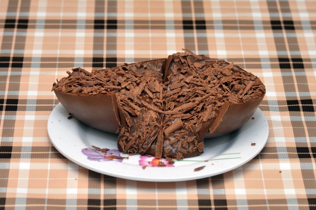 Recheio Trufado de Chocolate para Ovo de Páscoa | Fabi Gaspar