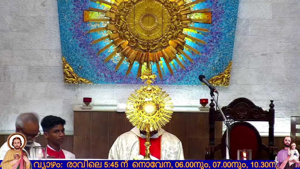 02-02-2026  MONDAY  05.30 PM  Holy Mass St Joseph & St JUDE Church Thevara
