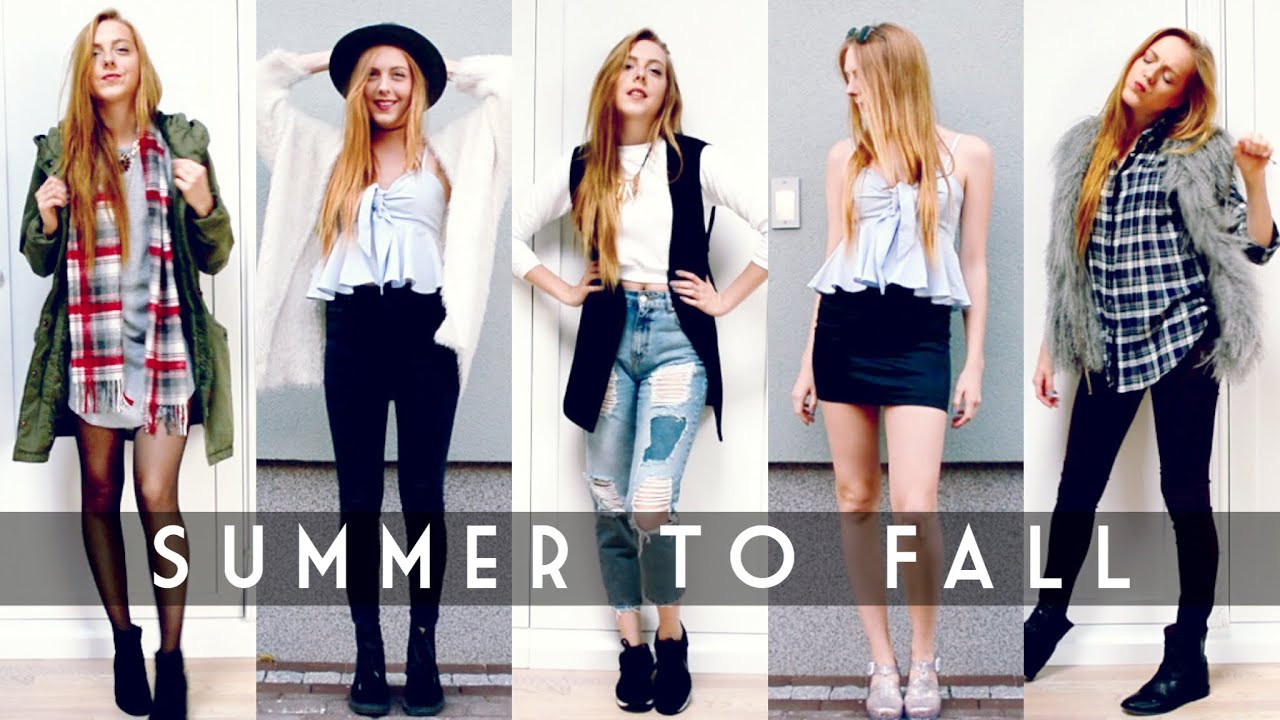 Summer to Fall Transition Outfits! ✤ - chanelegance
