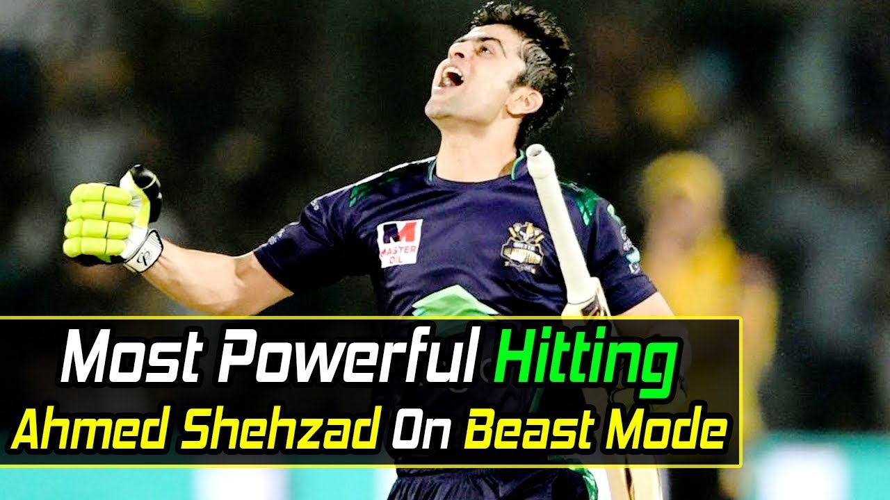 Most Aggressive Batting by Ahmed Shehzad In PSL History | KHI Kings vs Quetta Gladiators | PSl|M1G1