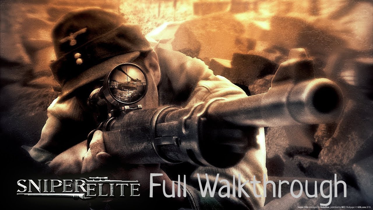 Sniper Elite Full Walkthrough Sniper Elite Difficulty No Commentary #sniperelite