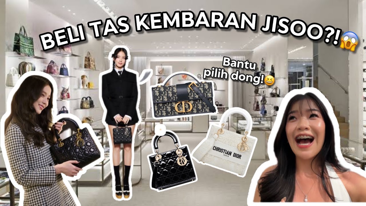 BELI TAS IMPIAN PERTAMA AKU!!🥹🫶🏻 | Keracunan Jisoo beli Dior!!😱