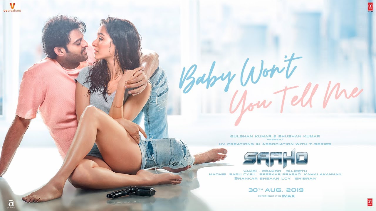 Saaho: Baby Won't You Tell Me | Prabhas, Shraddha K |Alyssa Mendonsa,Ravi Mishra, Shankar Ehsaan Loy
