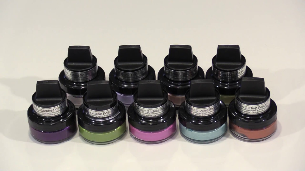 Techniques With Cosmic Shimmer Gilding Polish by Joggles.com