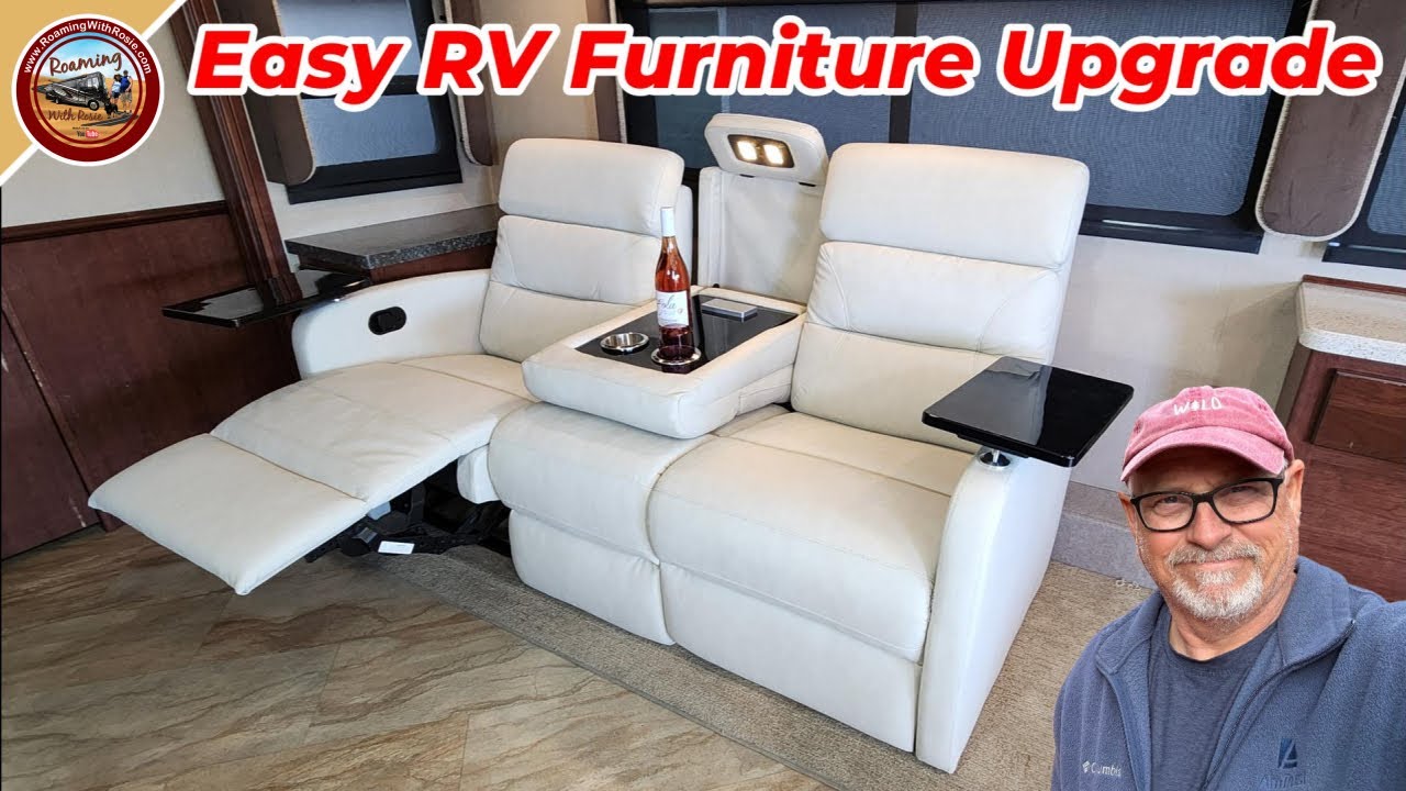We Got A Deal! Shop 4 Seats RV sofa install