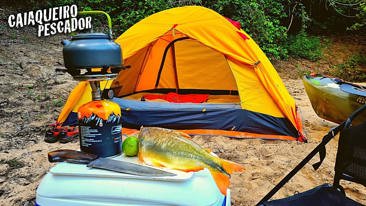 70km DE RIO ACAMPANDO E PESCANDO DE CAIAQUE | O FILME | VERSÃO COMPLETA |Caiaqueiro pescador 155