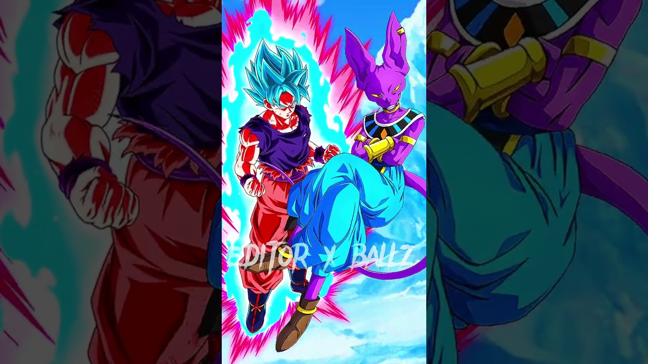 Ultimate Showdown | Goku vs Beerus (All Form) - who's the strongest ?#shortvideo #shorts #shortvideo