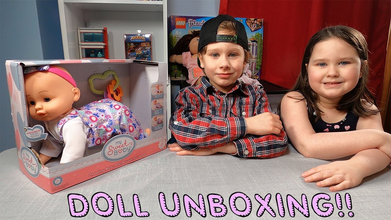 My Sweet Baby - Crawling Baby Doll | Unboxing & Play | Lilly's Hangout