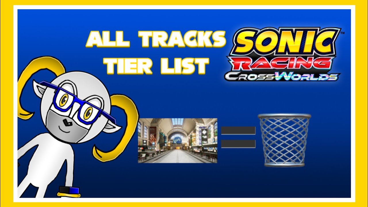 Ranking Every Main Track & CrossWorld in Sonic Racing: CrossWorlds!