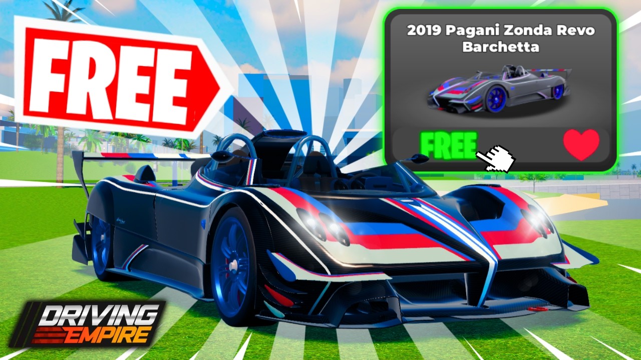 Как получить БЕСПЛАТНЫЙ Pagani в Driving Empire!