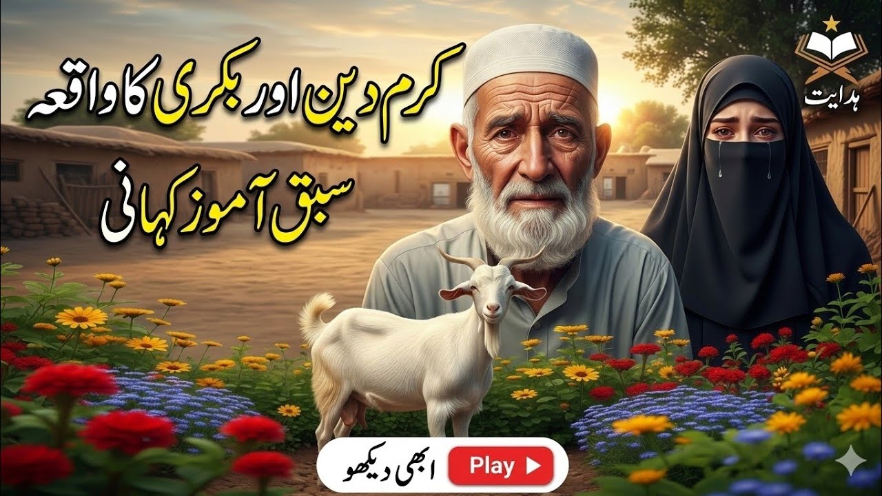  * Karm Din aur Bakri ka Waqiya | A Heart Touching Moral Story | Voice Inspired
