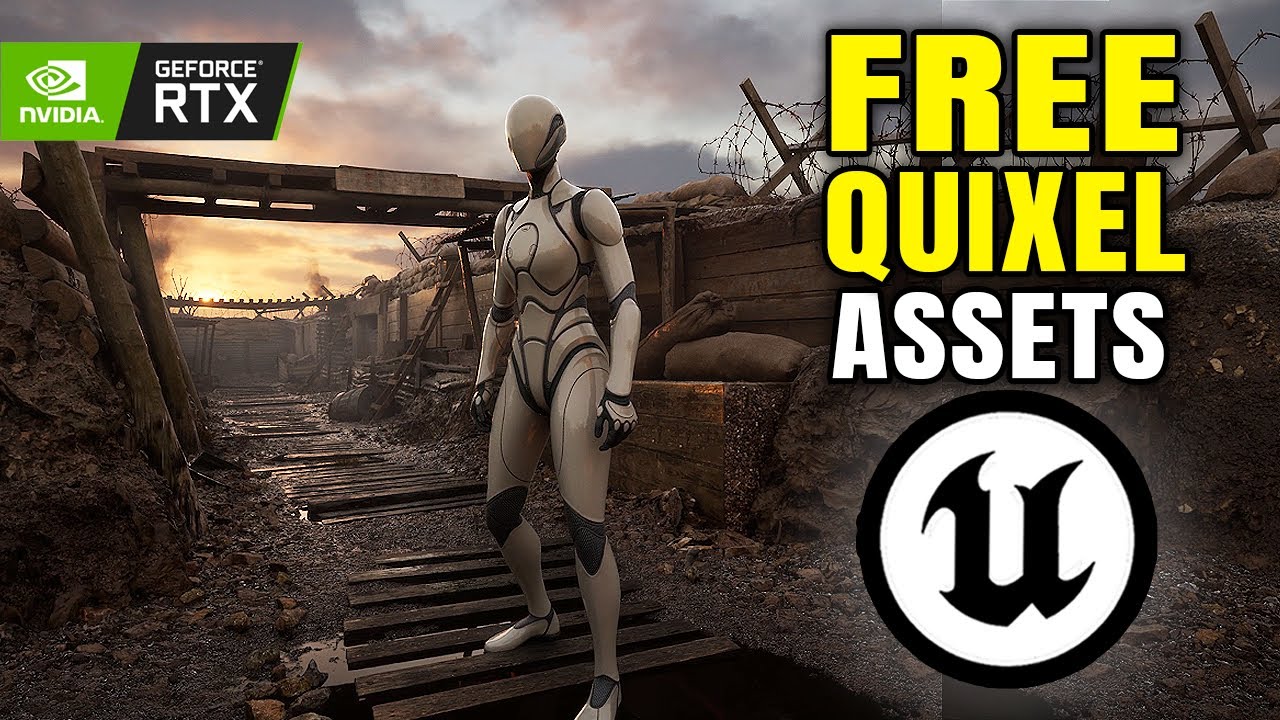FREE Quixel Megascans Trench Environment | UE5