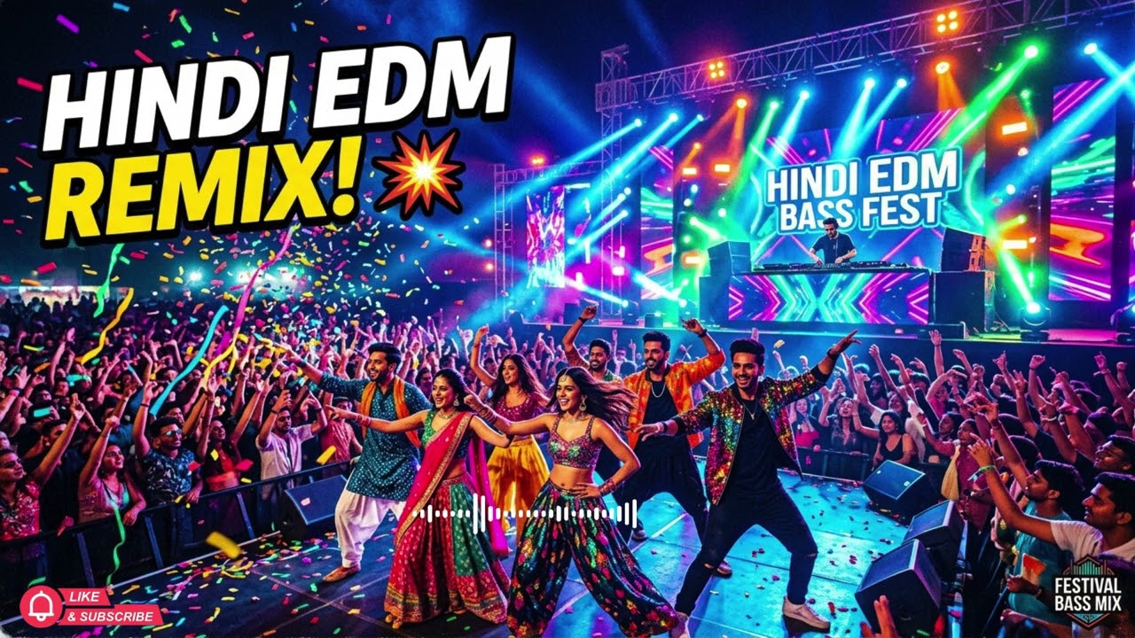 Bollywood EDM Remix Party 🔥 | Best Hindi Dance Songs DJ Mix #4