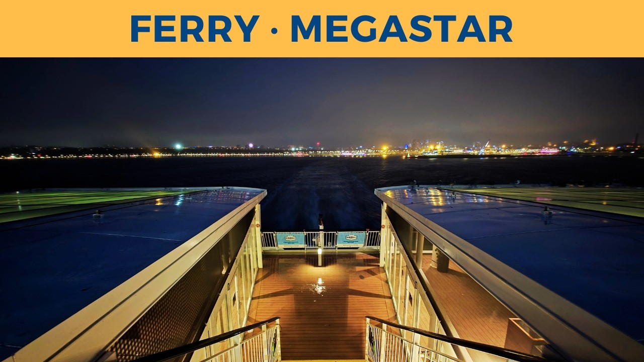 Переход на пароме MEGASTAR, Таллинн–Хельсинки (Tallink)