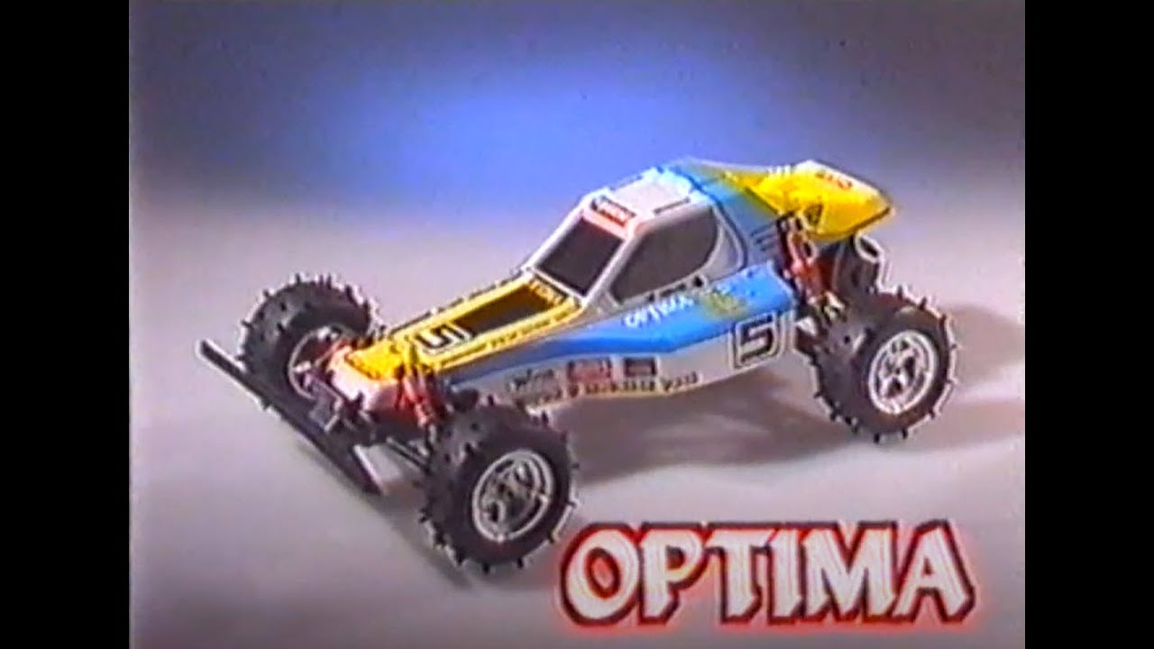 Kyosho Promo Video 1988 Ultima, Turbo Optima, Optima Mid, Baja Bugs, Plazma, Tom's River, Casablanca