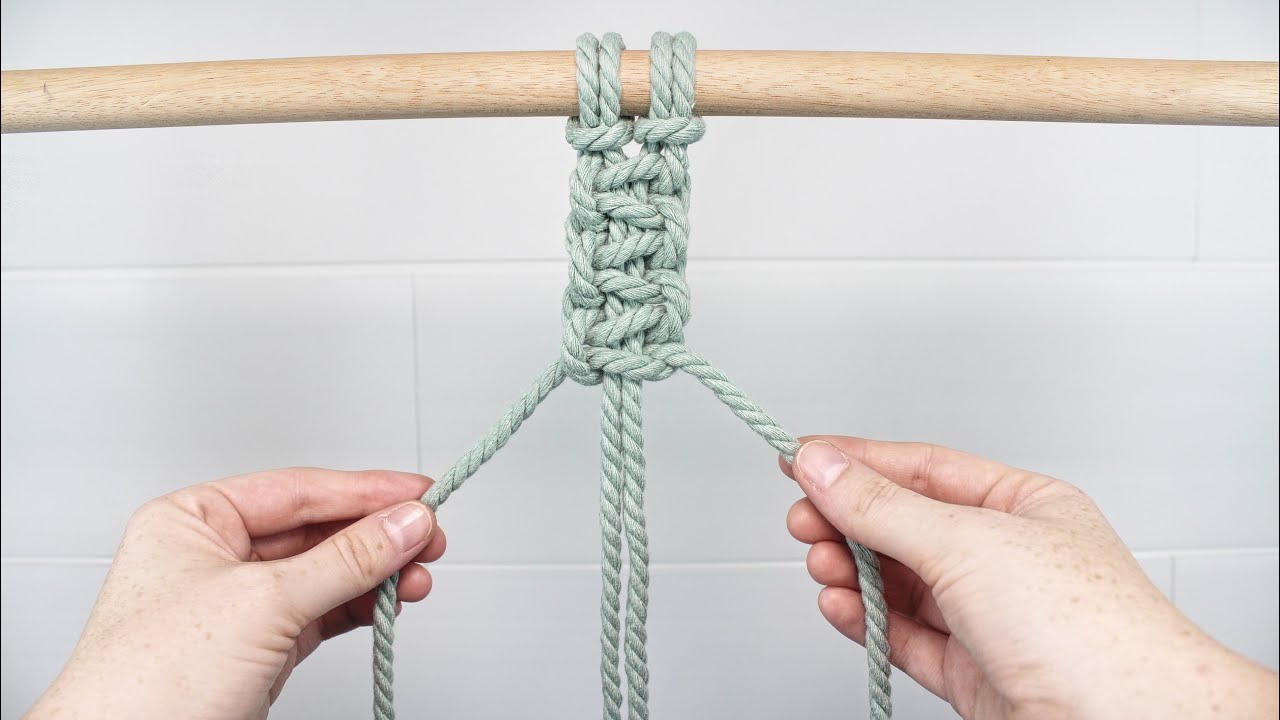 Macrame Basics: The Square Knot