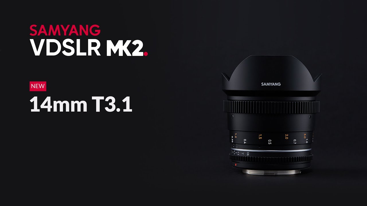 NEW: 14mm T3.1 Added to Samyang Cine Lens Lineup