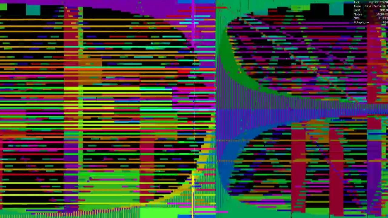 JERN and NewFall's Heart and Soul Merge | Black MIDI (7,031,633 notes)
